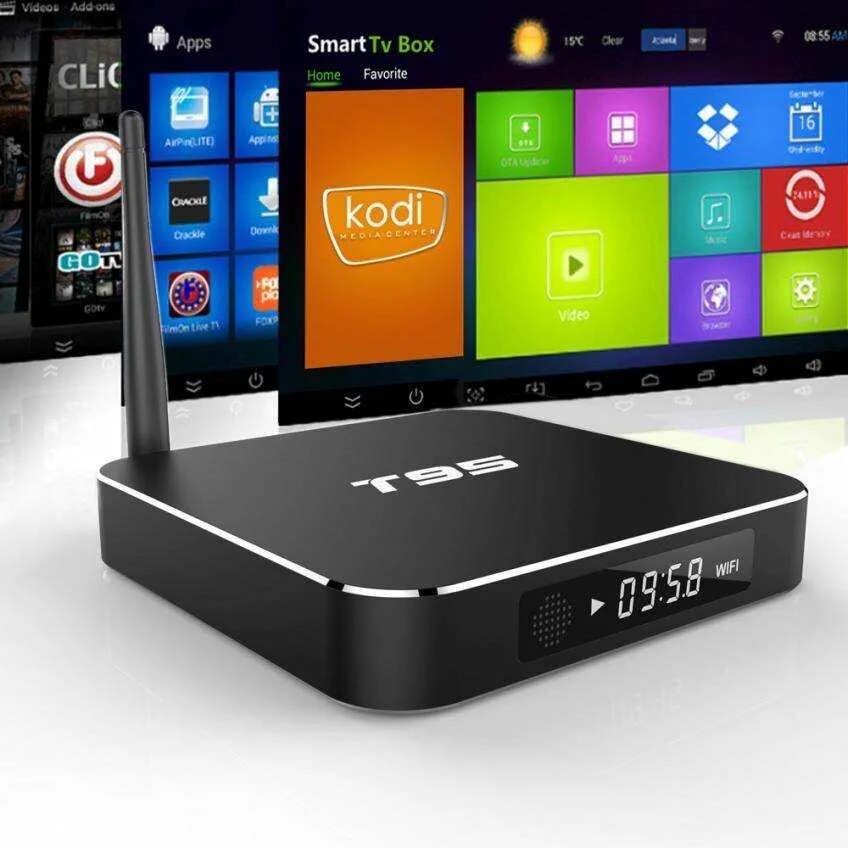 Приставка t95 для Smart TV. TV Box андроид приставка.