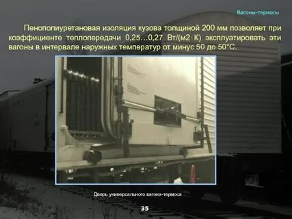 Двери вагона термоса