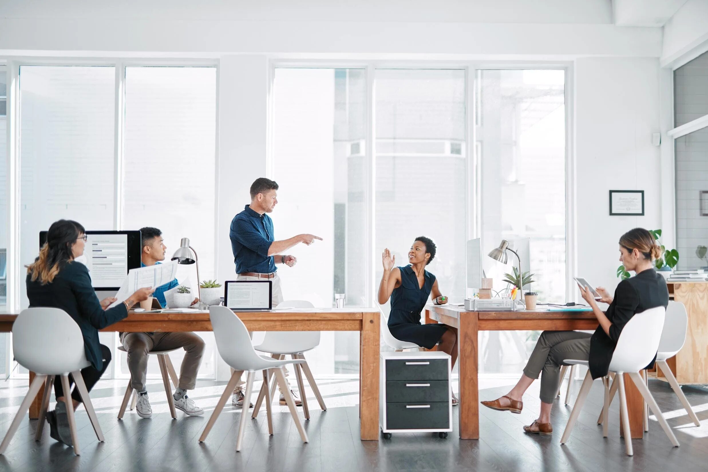 Working for a company