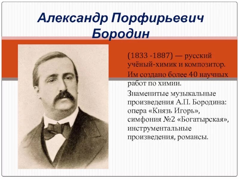 Бородин известные произведения. Бородин а п композитор.