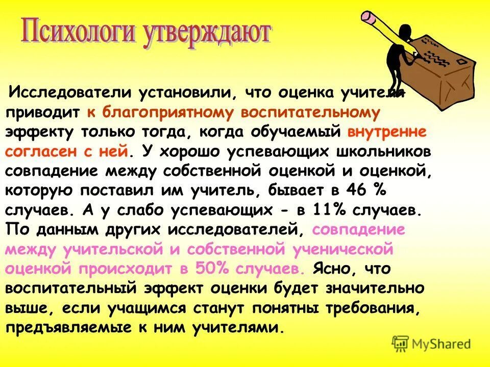 ваша собственная оценка