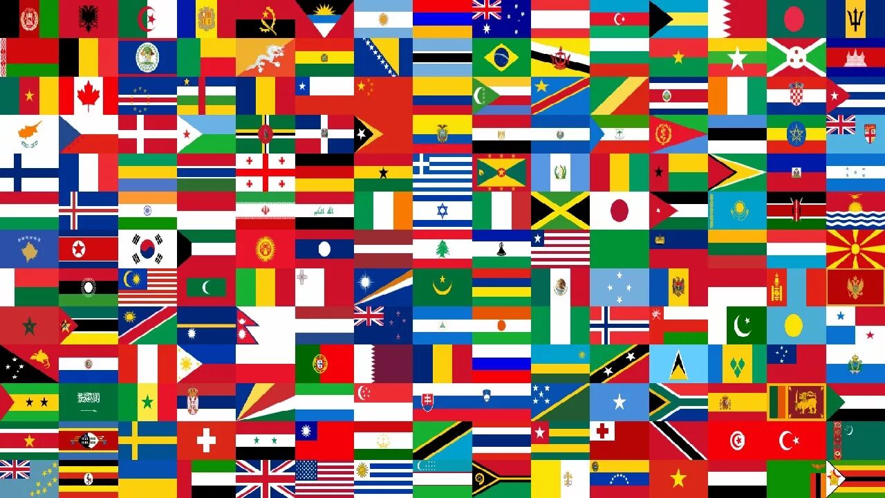 Флаги государств. Флаги всех государств. Флажки стран. Все 200 стран