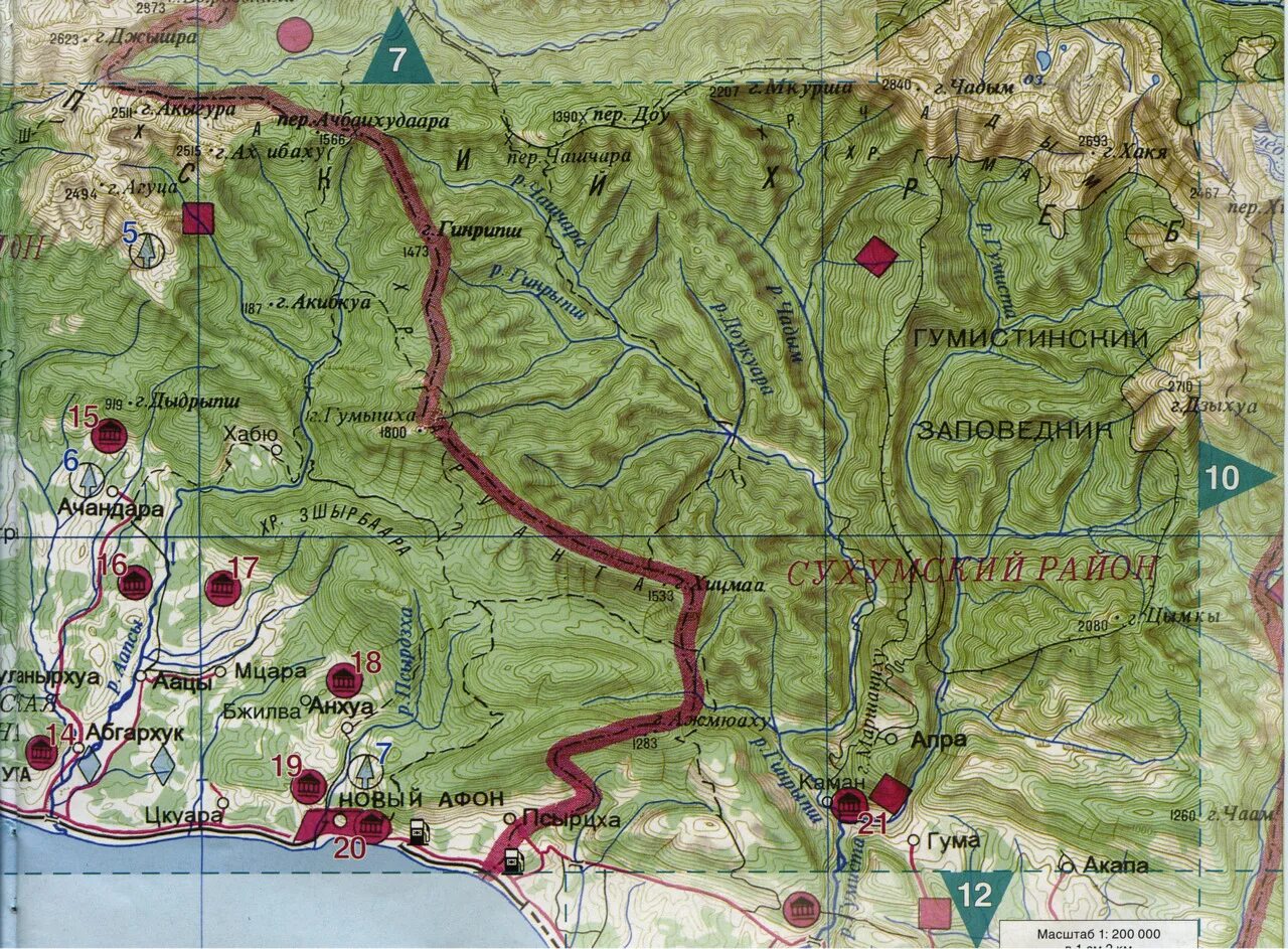 Озеро рица где находится на карте. Ороктойская тропа маршрут. Военно Сухумская дорога в Абхазии. Ороктойская тропа на карте. Водопады Абхазии на карте.