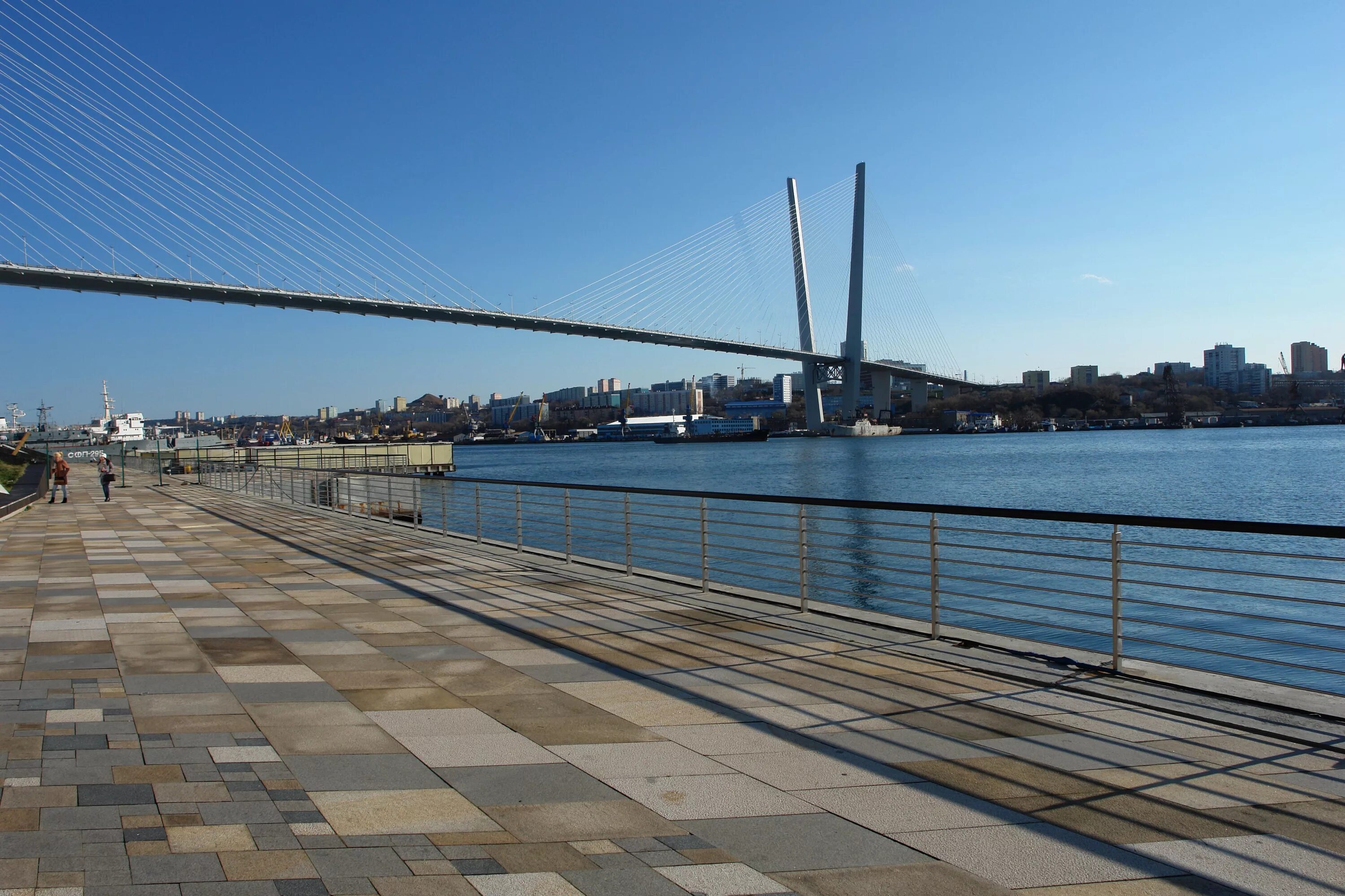 Sports Embankment of Vladivostok. Stock Image - Image of outdoor, leisure: 16766