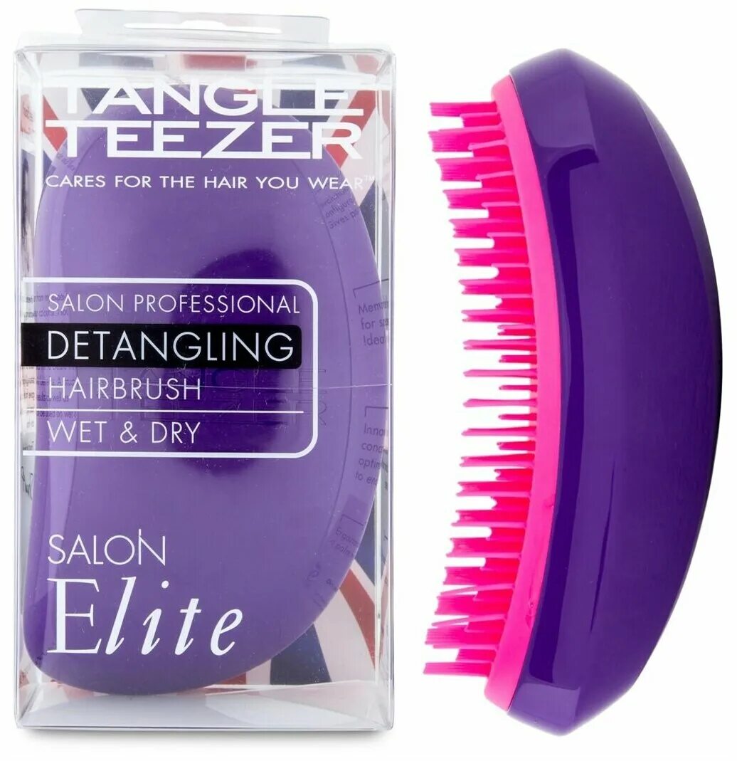 Расческа Tangle Teezer. Salon Elite Detangling hairbrush. Salon Elite от Tangle Teezer. Tangle Teezer Detangling hairbrush. Купить тангл тизер оригинал