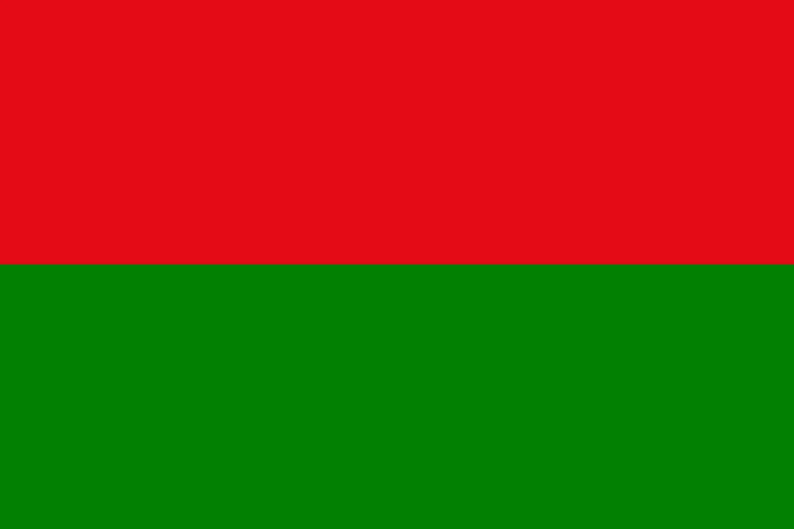 Красно зеленый цвет флага