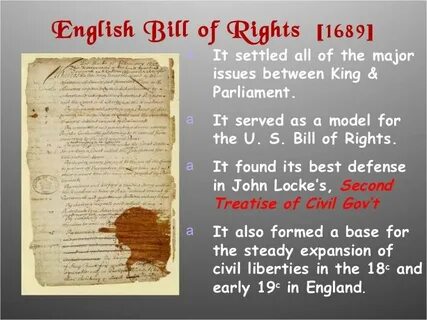 English bill of rights