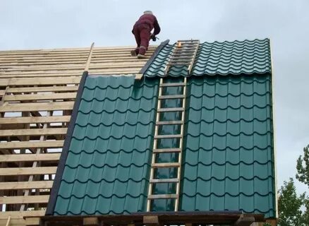 Крыть крышу металлочерепицей пошаговая