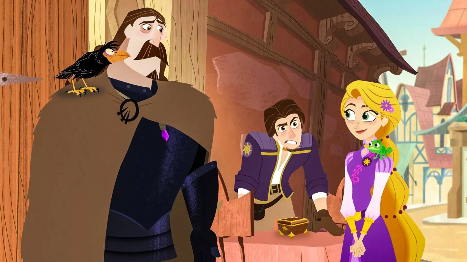 Tangled the Series Рапунцель.