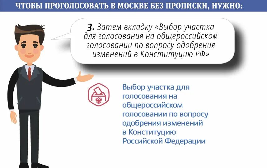 Можно ли проголосовать если нет прописки