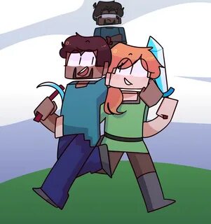 Minecraft steve alex