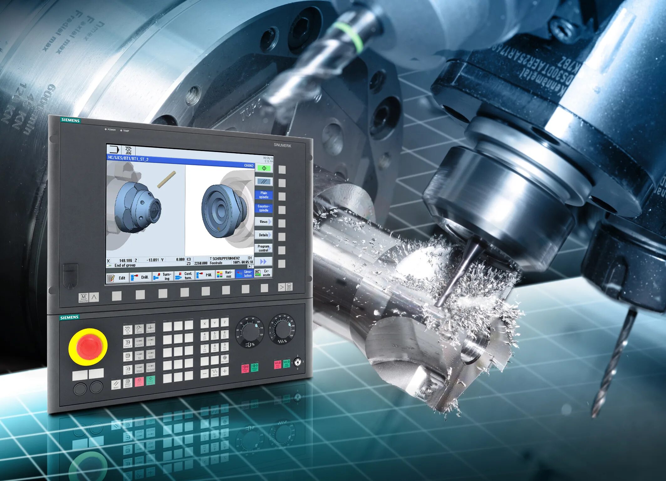 Система программирования чпу. Станок чпу siemens. симулятор станка чпу сименс. siemens nx станок. siemens 840d.