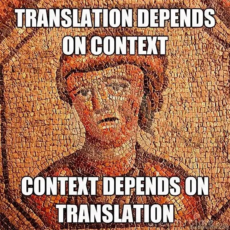 Depends on the context