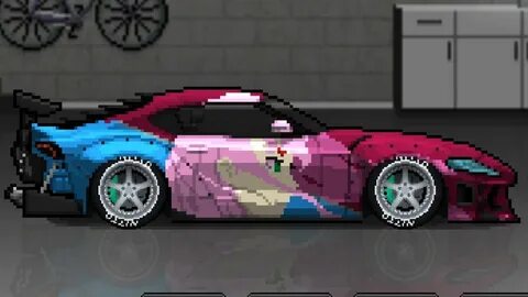 Машины в pixel car