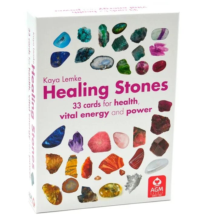 33 stones. Карты Таро: "Healing Stones". Камни для гадания купить. AGMULLER.