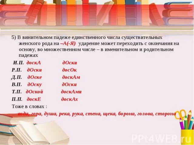 Страны в единственном числе. Винительный падеж множественного числа существительных. Доски ударение во множественном числе. Доску ударение. Ударение в существительных родительного падежа множественного числа.