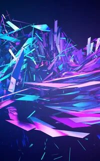 Breaking into pieces