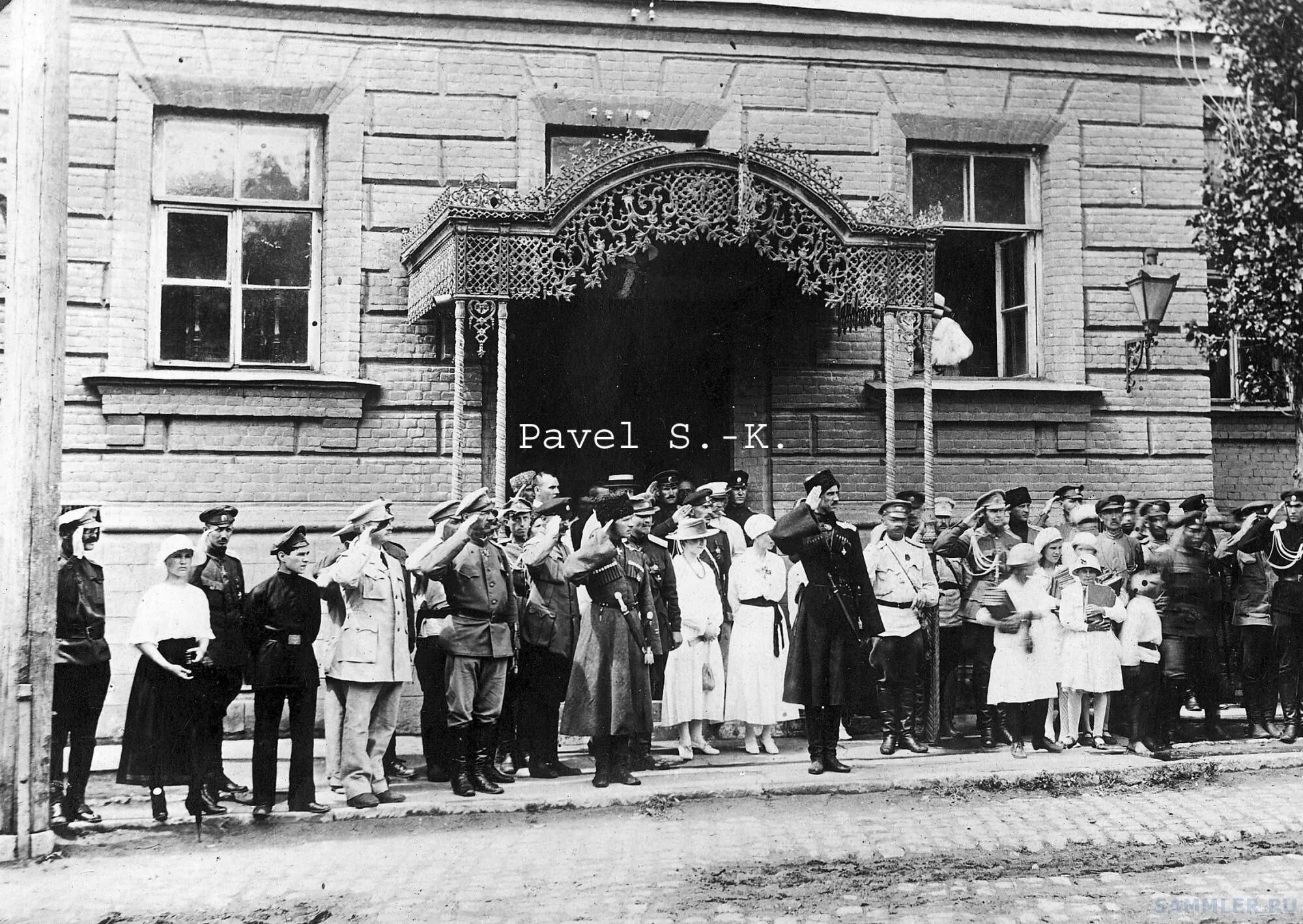 генерал врангель. 1919 год. врангель в царицыне. царицын. генерал врангель.