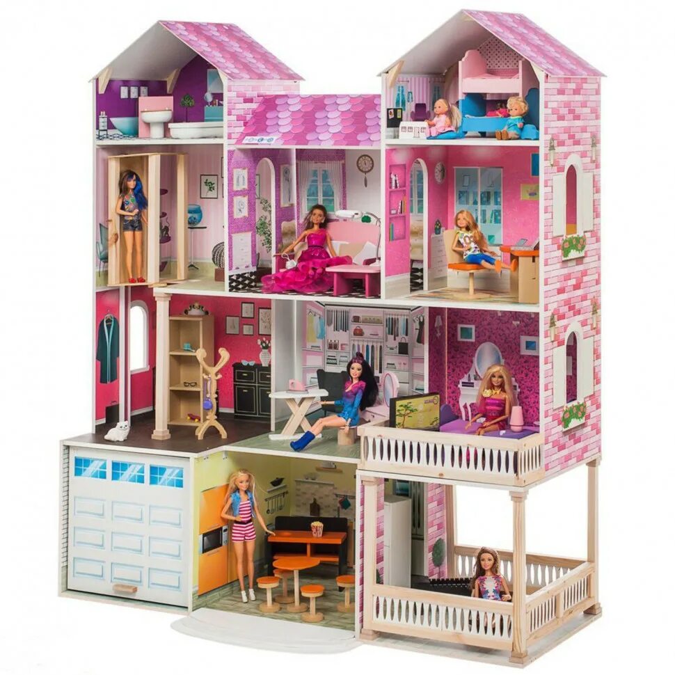 Кукольный домик Paremo. Paremo кукольный домик "розет Шери" (с мебелью) pd318-08. Домик Paremo для Барби. Dream Toys кукольный домик.