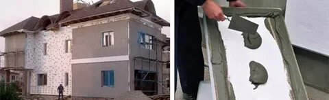 Клей утепления фасада пенопластом