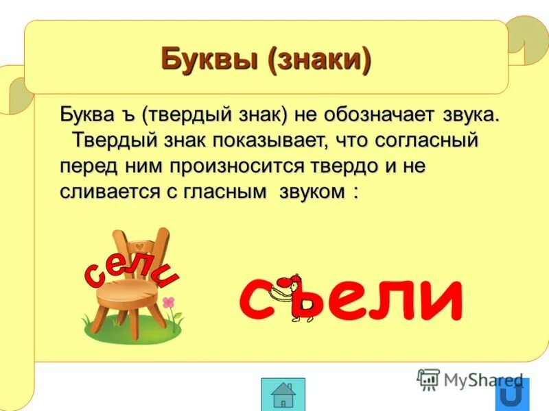 Слова с твердым знаком для 1. Презентация твердого знака. Мягкий и твёрдый знак презентацмя. Буква ъ твердый знак характеристика. Описание буквы мягкий знак.