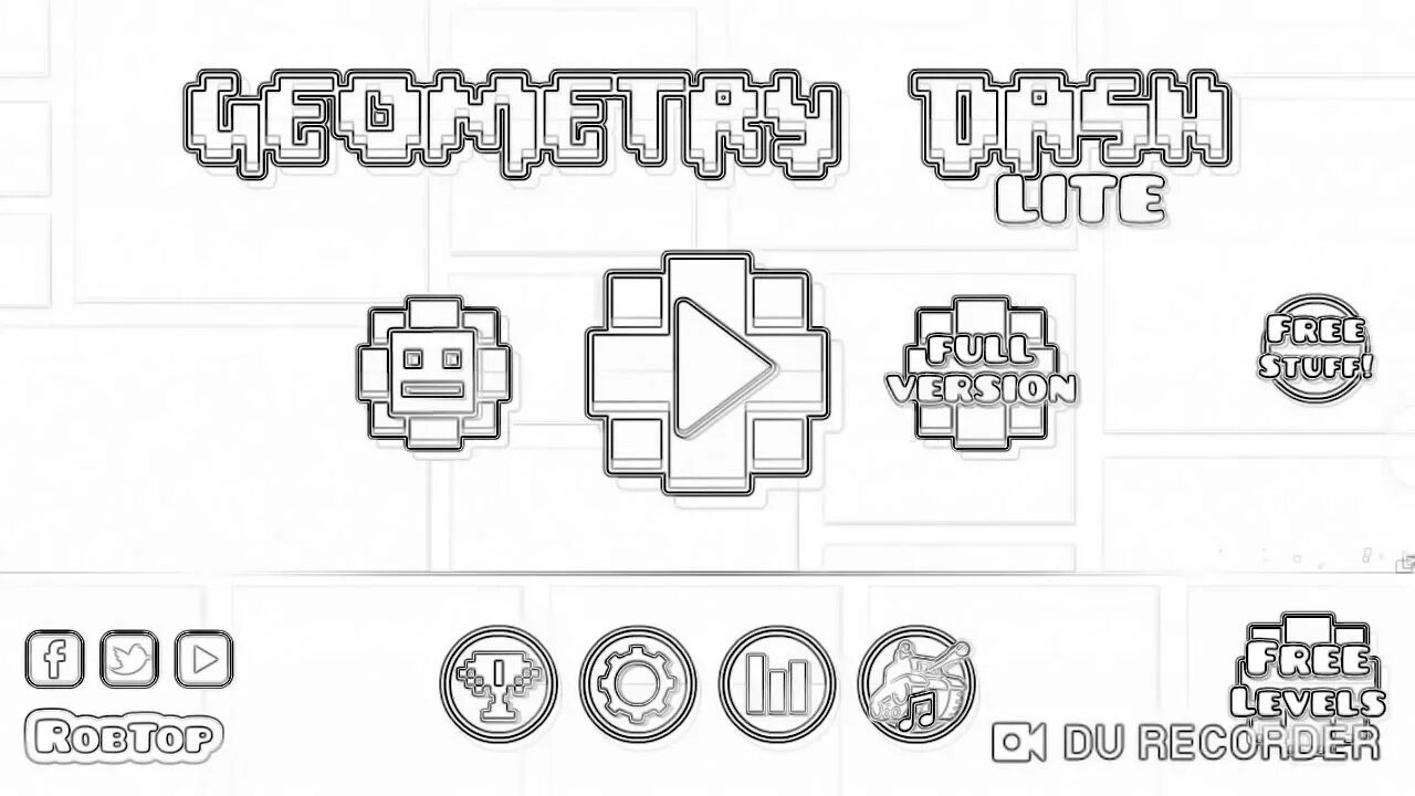 Шрифт geometry dash