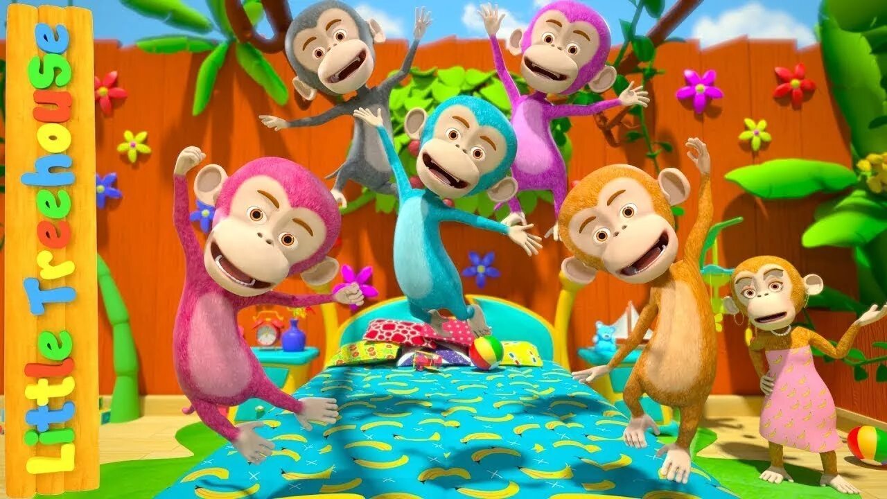 Little monkeys 2. Five little monkeys nursery rhymes. cocomelon five little. kids rhymes five little monkeys.