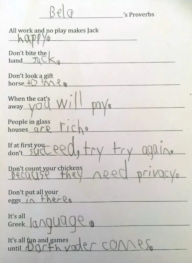 Funny answers. Комик ответ тест студента. test kids. funny answers from students.