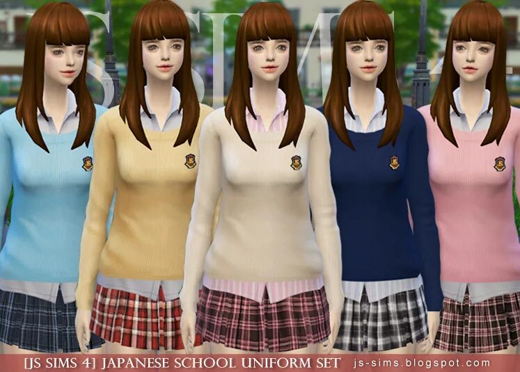 SIMS 4 Japanese uniform. School uniform Japan SIMS 4. Японская форма симс 4. SIMS 4 японская Школьная форма.