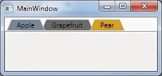 Заголовок wpf. Tabcontrol wpf. tabcontrol. contentpresenter.