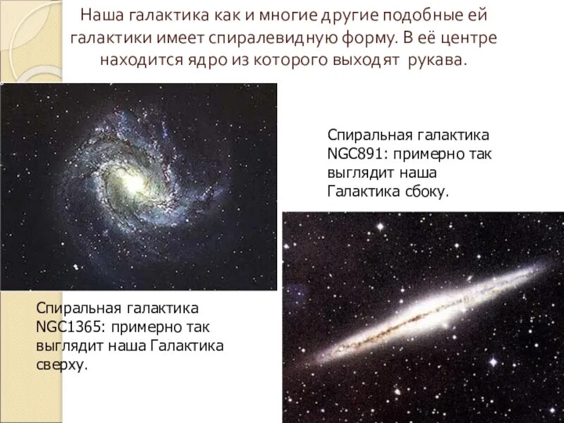 Наша Галактика презентация. Наша Галактика имееся форму. Презентация по астрономии наша Галактика. Наша Галактика имеет форму. Галактика другими словами