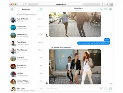 Messenger веб