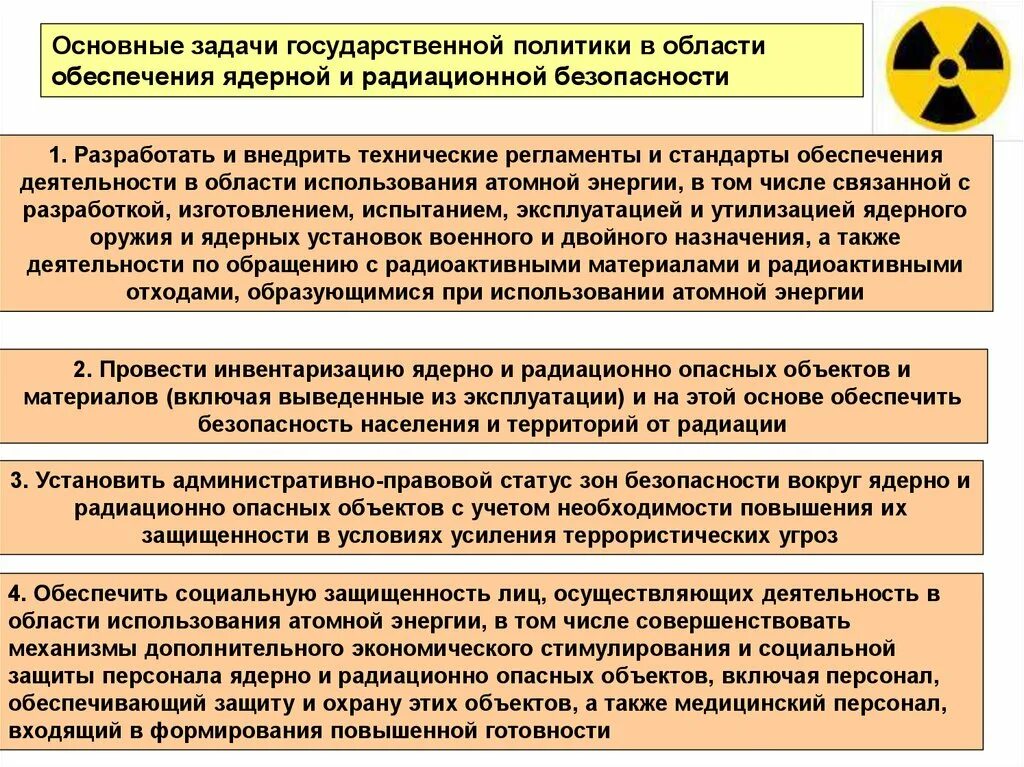 Задачи радиационной безопасности. Задачи обеспечения радиационной безопасности. Мероприятия по обеспечению радиационной безопасности. Нормативно правовое регулирование радиационной безопасности. Задача радиация