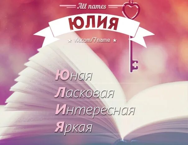 Как будет имя юля. Расшифровка имени юля.