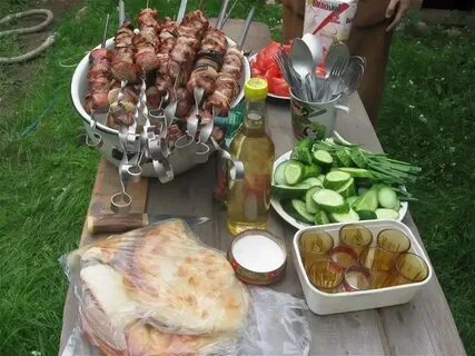 Природа отдых на природе шашлыки