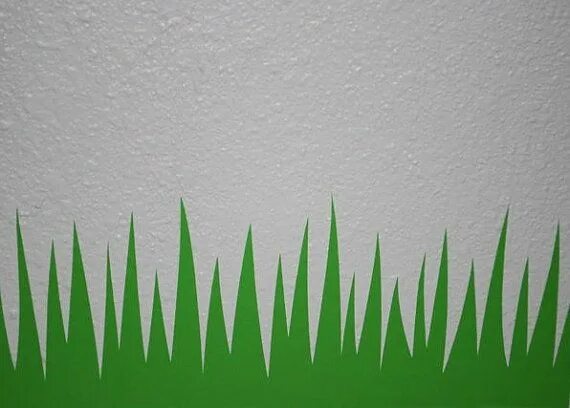 Шаблоны травы для вырезания Download kids stencils, instructions Kids rooms