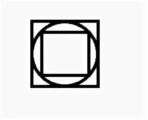 Сторона квадрата равна 16 корень из 2. Вписанный квадрат. Окружность вписана в квадрат со стороной. Квадрат вписанный в квадрат. Круг вписан в квадрат логотип.