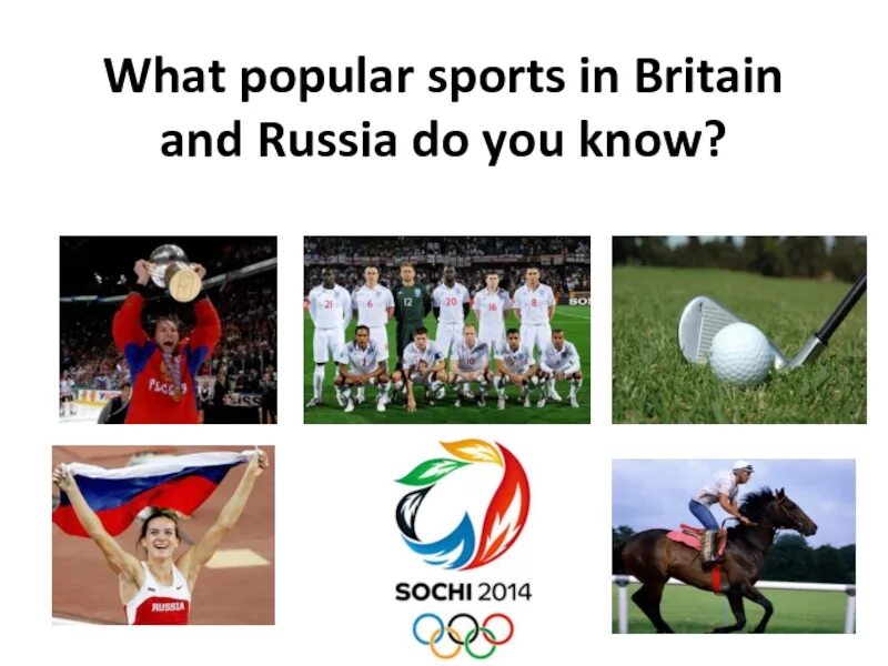 Are sport popular in russia. Sports in Russia презентация. Popular Sports in Britain and in Russia. Most popular Sport in Russia. Сообщение на тему Sport in Britain.