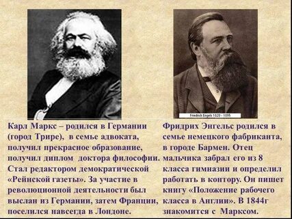 Энгельс кратко