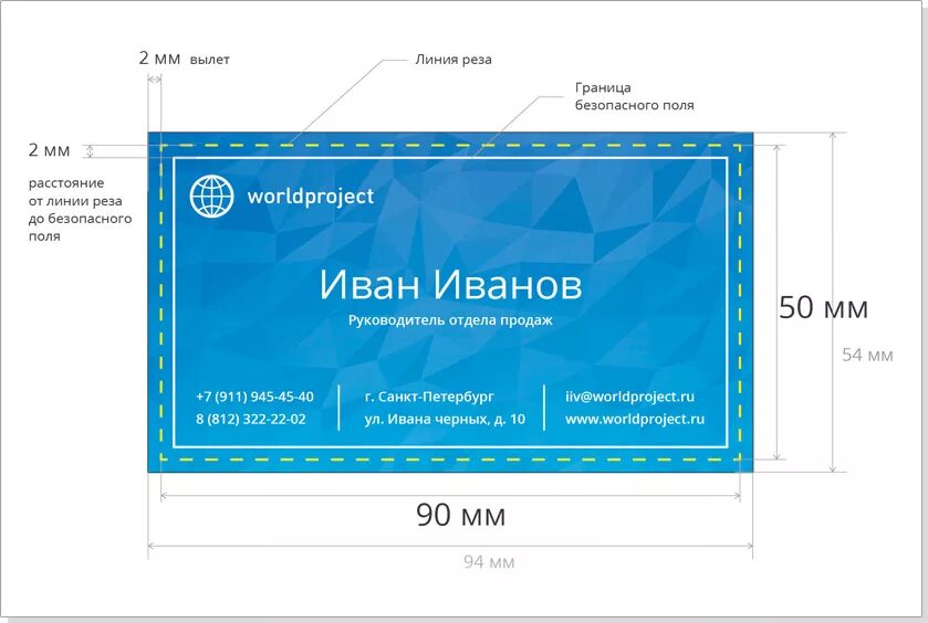 Вылеты для визиток. Макет визитки для типографии. Макет визитки Размеры. Вылеты для печати визиток.