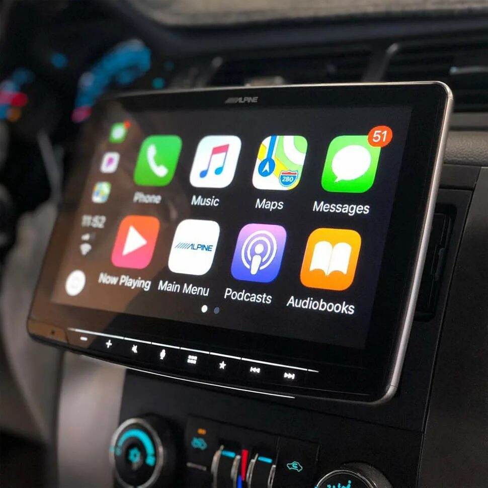 Купить авто планшет. Alpine ILX-f903d halo9. Магнитола 1 din Apple CARPLAY. Магнитола с Apple CARPLAY 2 din. Магнитола Алпайн 9 дюймов.Alpine-ILX-f903d.