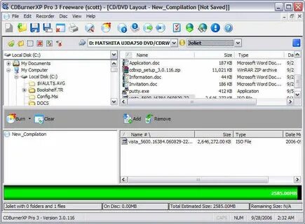 Cd burner