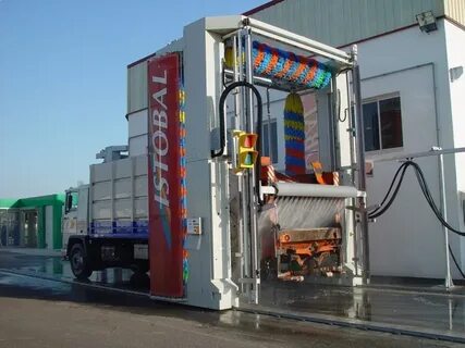 Автоматическая грузовая мойка