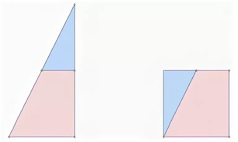Разделить треугольник на неравные части. Разделить треугольник на три неравные части. Как разделить треугольник на 2 неравные части. Как разделить квадрат на три треугольника. Какой из квадратов поделен на 2 неравные
