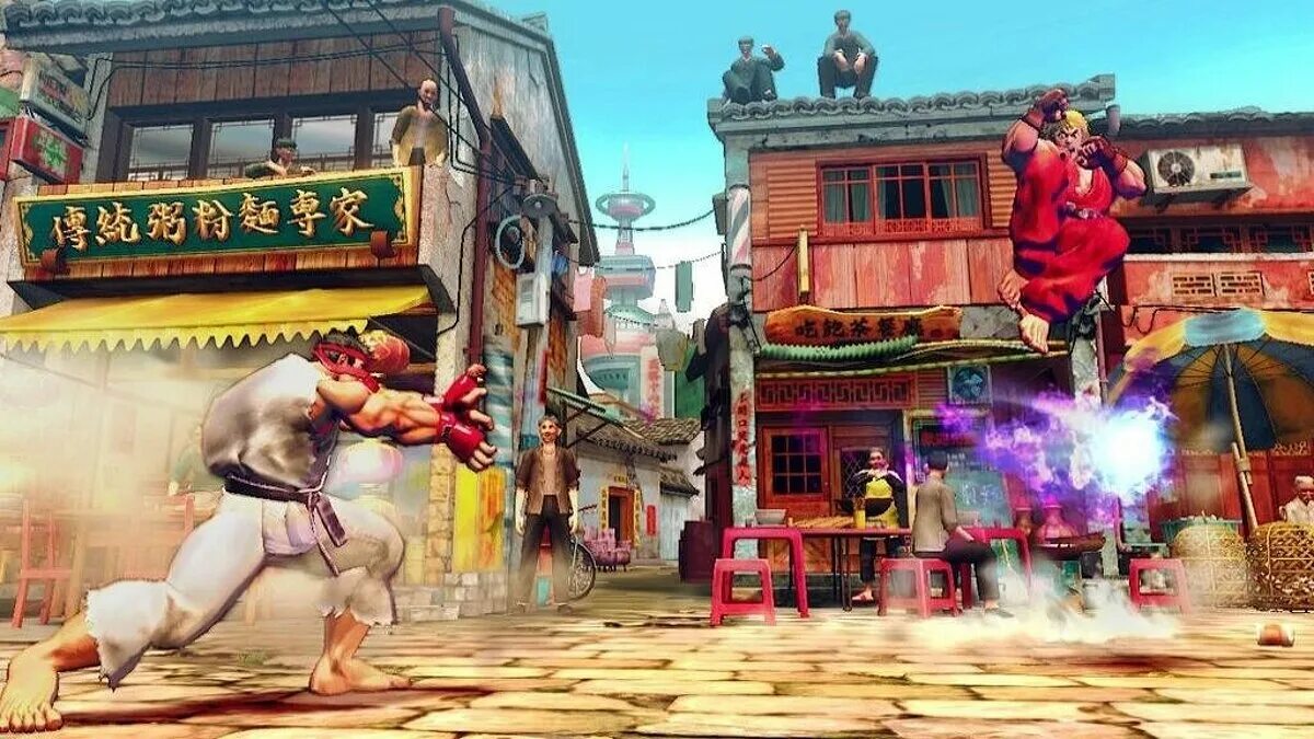 Ps4 namco. Street Fighter IV (Xbox 360). Хадокен стрит Файтер 3. Арены стрит Файтер 4. Рю стрит Файтер Скриншоты.