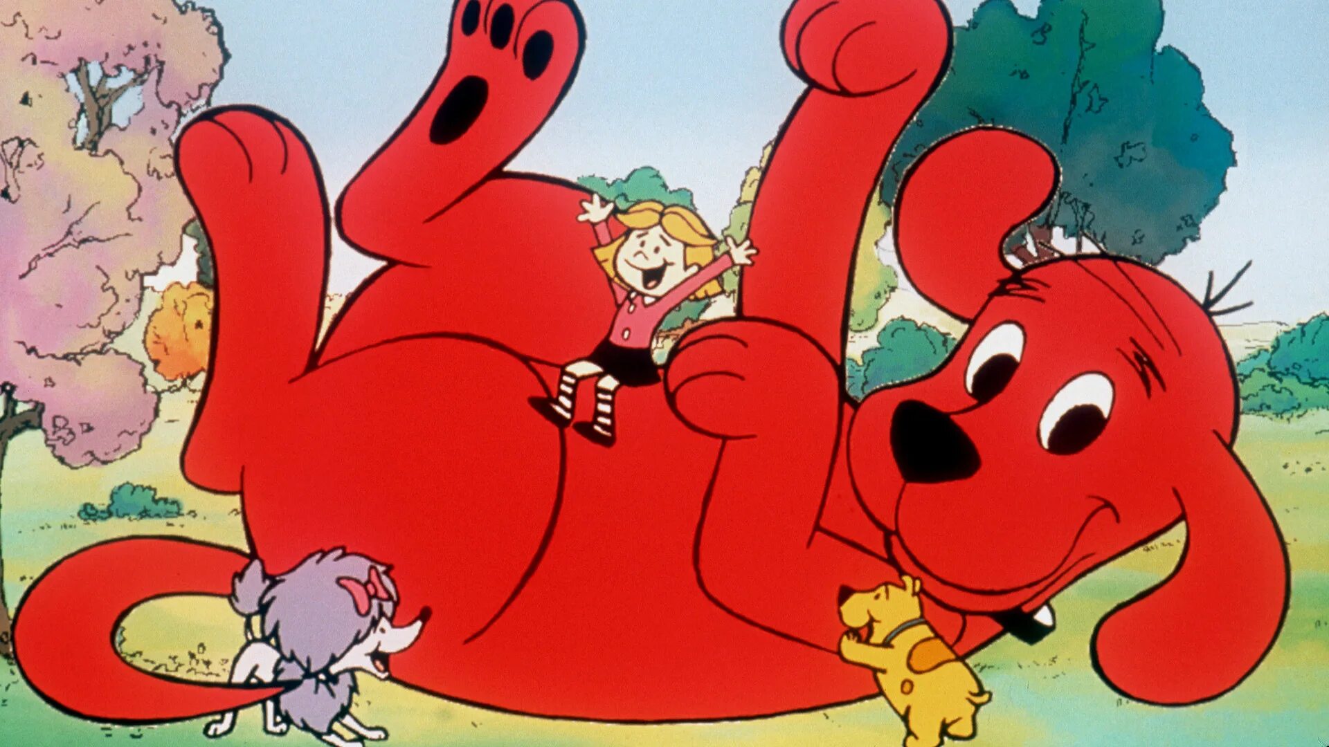 Большой красный клиффорд. Пес Клиффорд. Clifford the big Red Dog. Большой красный пёс Клиффорд игра.