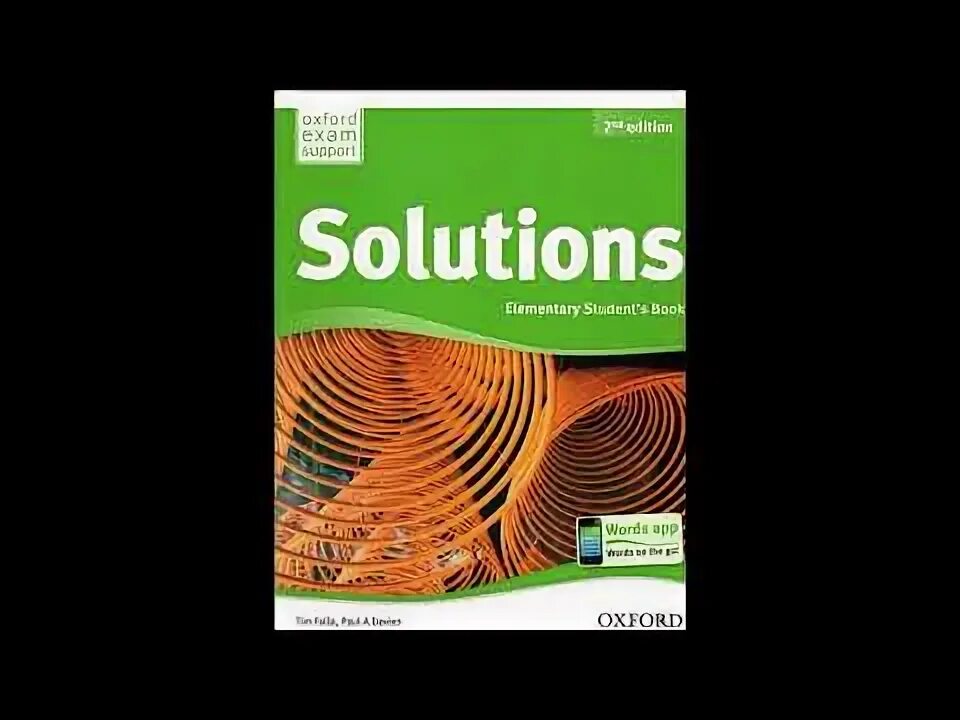 Solutions unit 1