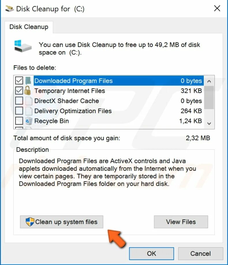 Cleanup exe что это