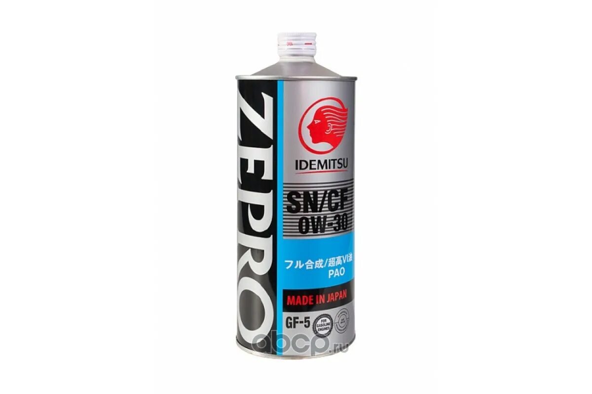 Моторное масло idemitsu zepro touring синтетическое
