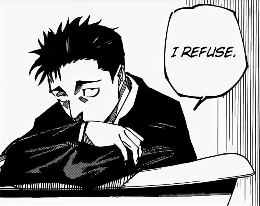 I refuse